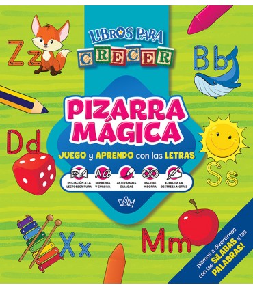 PIZARRA MAGICA JUEGO Y APRENDO CON LAS LETRAS